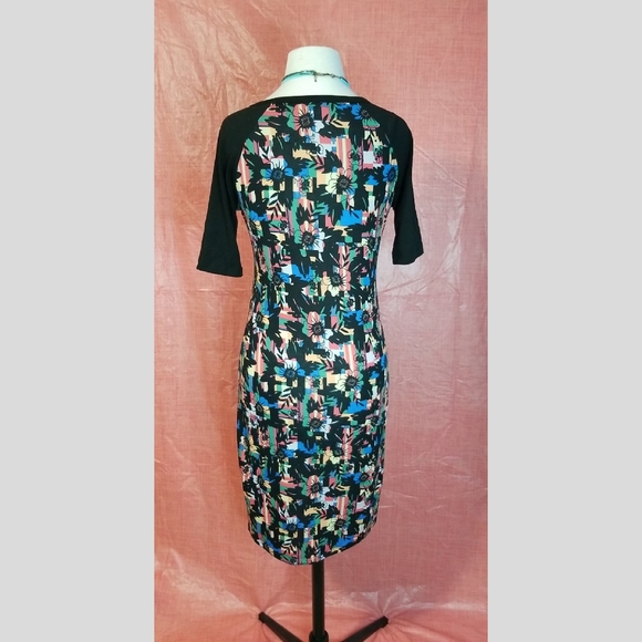 Lularoe floral midi dress - Picture 2 of 3